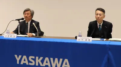 小笠原会長が社長を兼任、小川社長はAIロボティクス事業統括に/安川電機